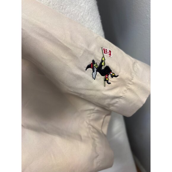 Ahead Authentics XXL Beige Pullover Windbreaker Jacket Polyester - Picture 3 of 11